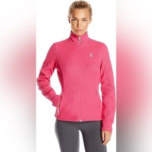 SPYDER || Woman’s HOT PINK ENDURE FULL-ZIP MID WEIGHT CORE SWEATER Zs Large